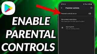 How To Enable Parental Control On Play Store screenshot 4