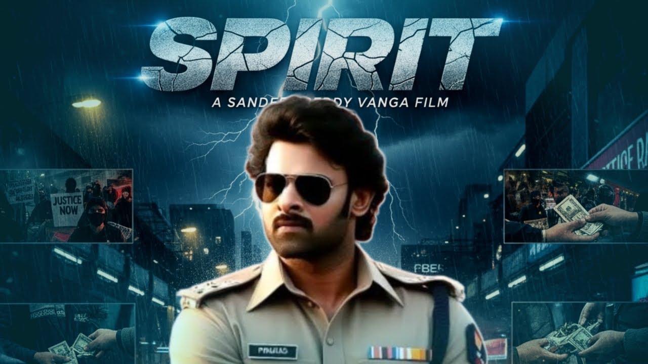 SPIRIT Trailer (2025) | Prabhas | Sandeep Reddy Vanga | Kiara Advani | Mass Cop Universe Begins 🔥