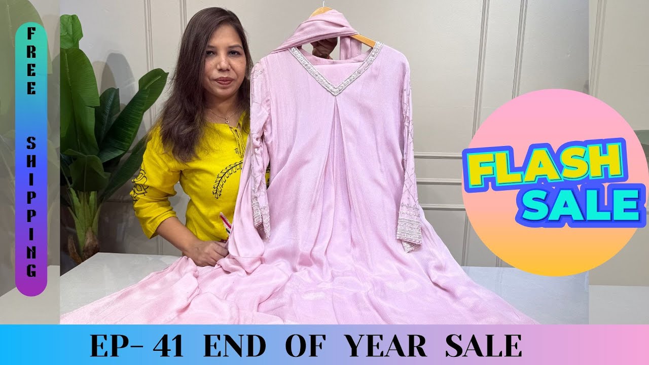 EP -  41  PREMIUM BOUTIQUE SALE, MUL CHANDERI SUITS, SILK SUITS, MASLIN SUITS, DESIGNER COLLECTION