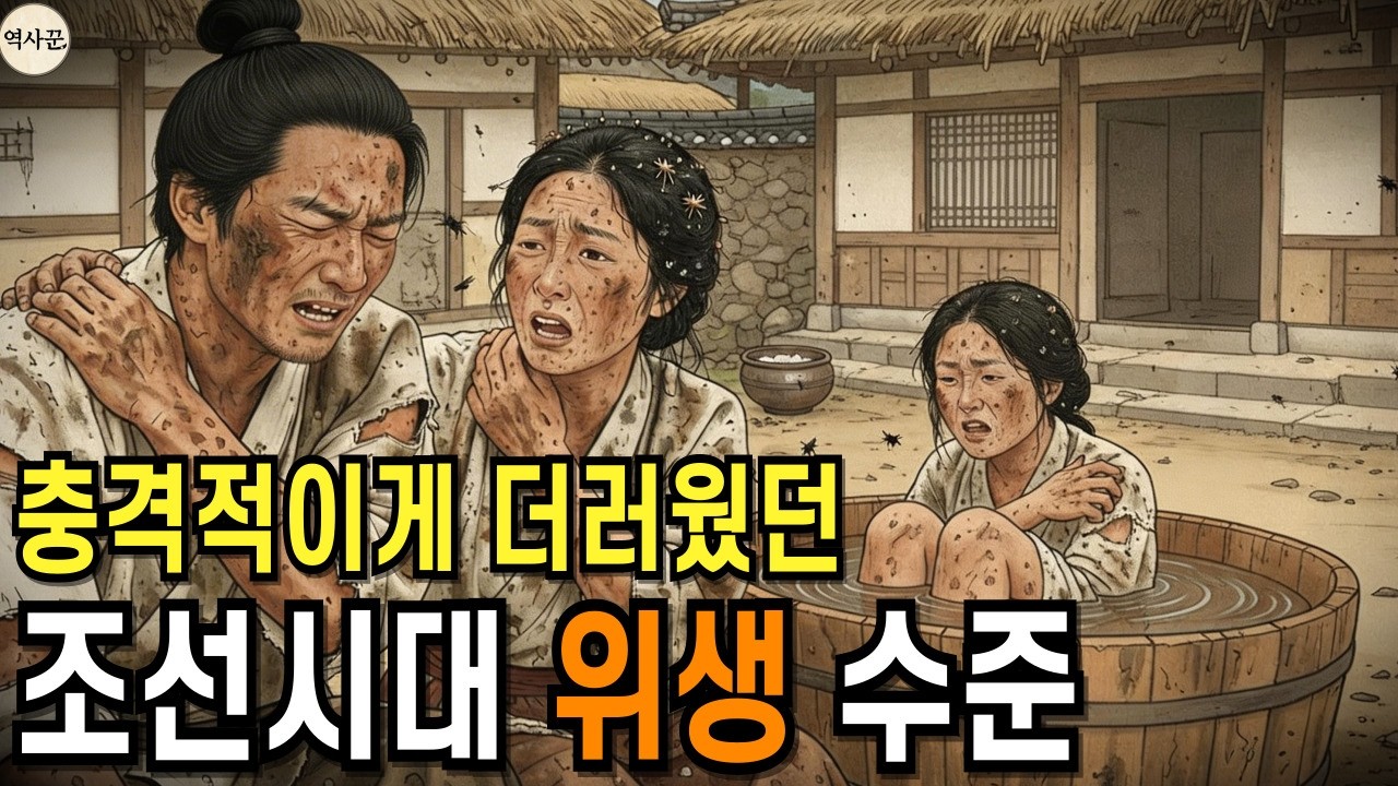 [한국사] 조선 사람들은 왜 더러웠을까? 충격적인 조선 위생 수준  | 정사 | 야사