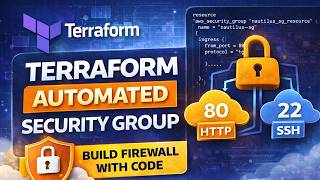 Terraform Security Group Setup on AWS | Build Firewall with Code (HTTP + SSH) | Day 02 Terraform