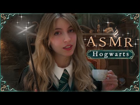 ASMR HOGWARTS LEGACY RP • Amiga te cuida en tu primer día ✨ Atención Personal