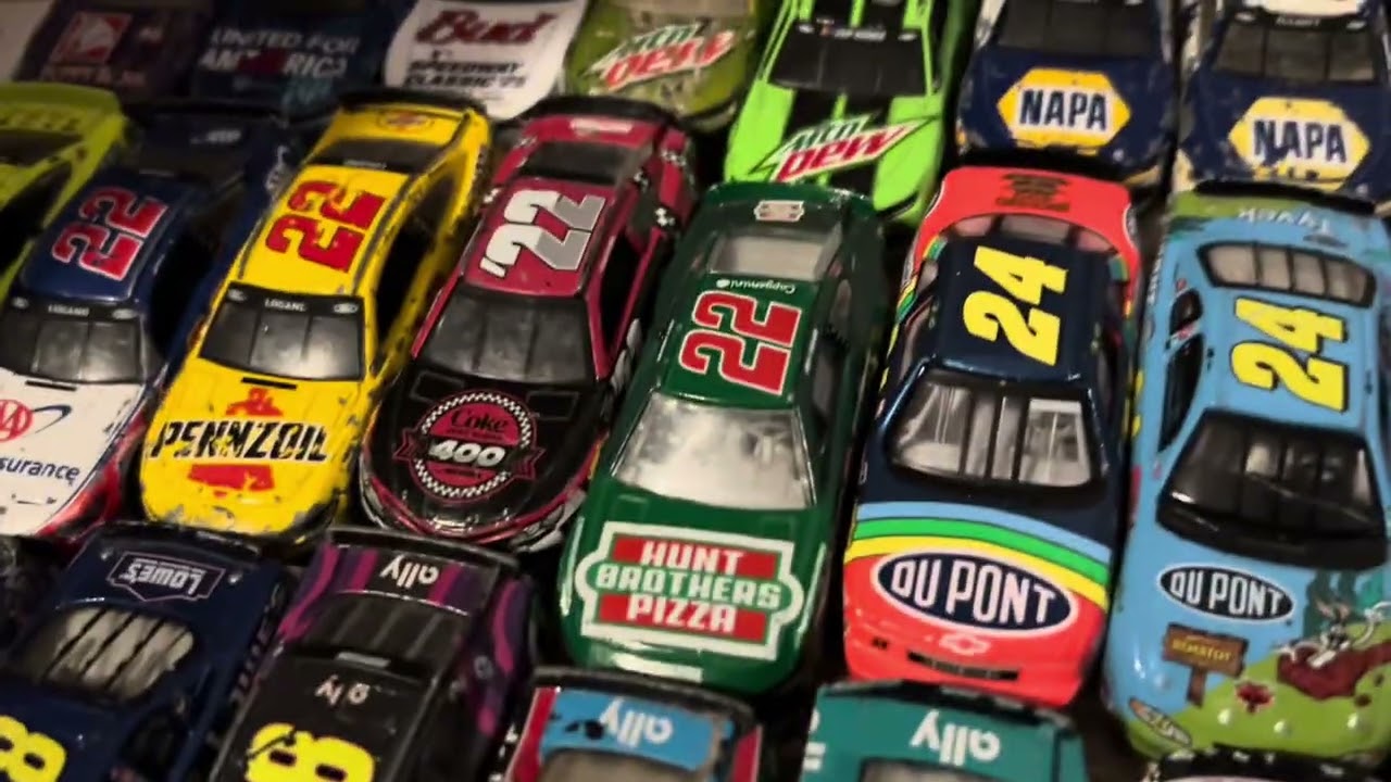 Showing Off My Nascar Diecast Collection!