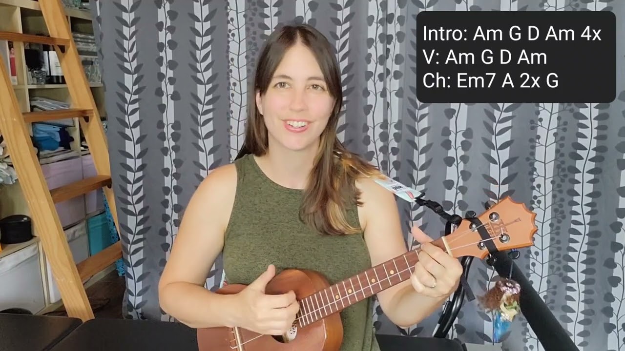 Mary Jane's Last Dance Tom Petty ukulele tutorial YouTube