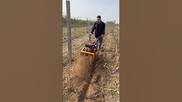 Trencher Micro-tillage machine Save time, effort, and labor. A good helper for farmers.