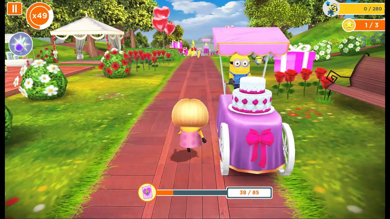 Despicable Me Minion Rush Valentine's Romance for All Level 9 YouTube