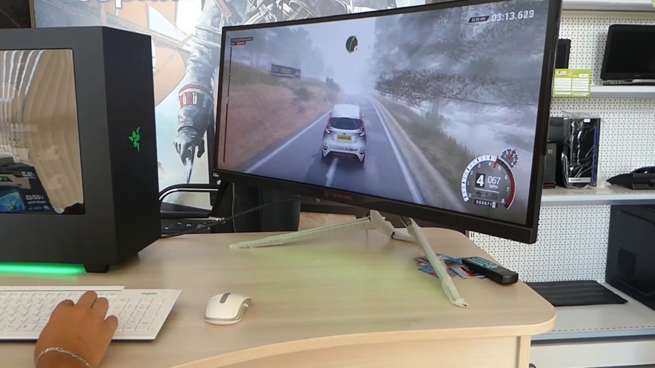 Dirt 4 gameplay on SPEED GAME Core Extreme i9 2х 1080Ti & Acer Predator X34