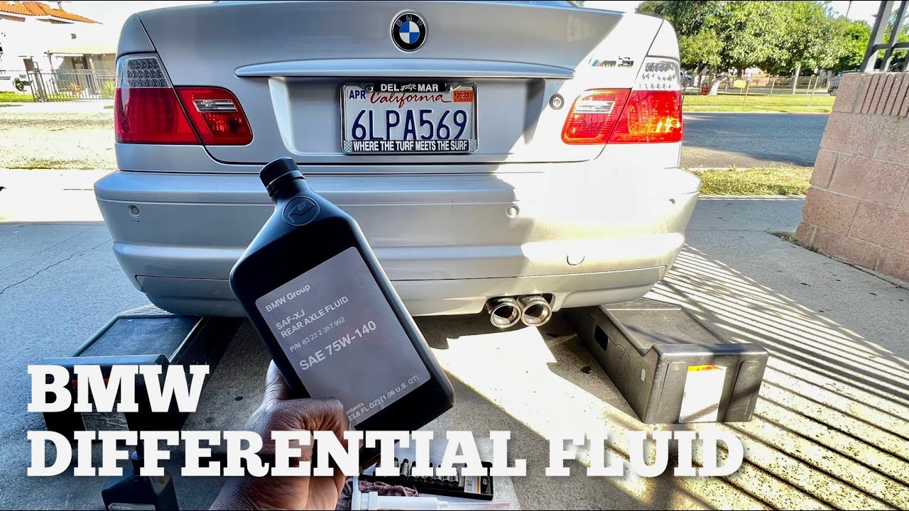 BMW E46 M3 DIFFERENTIAL FLUID CHANGE, (EASY DIY) YouTube