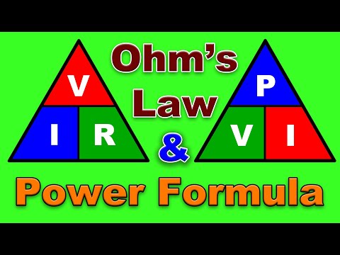 Ohm’s Law & Power Formula with a Simple LED Circuit.