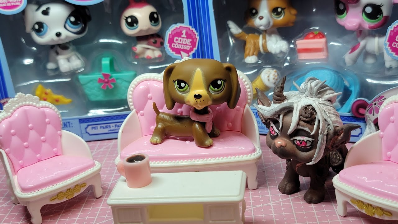 Роспаковка Набора Hasbro Littlest Pet Shop G7 (1 часть) 