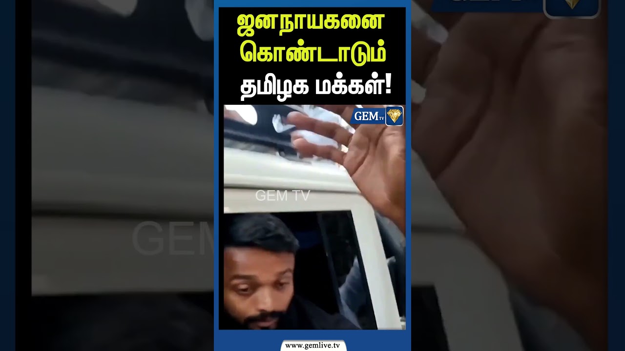 ஜனநாயகனை கொண்டாடும் தமிழக மக்கள்! | actor vijay | tamilnadu political | tvk | gem tv