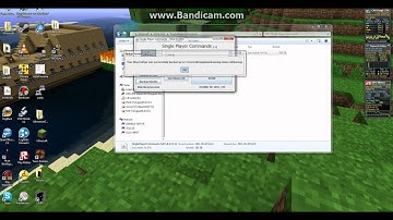 Minecraft How to install Single Player Commands.avi