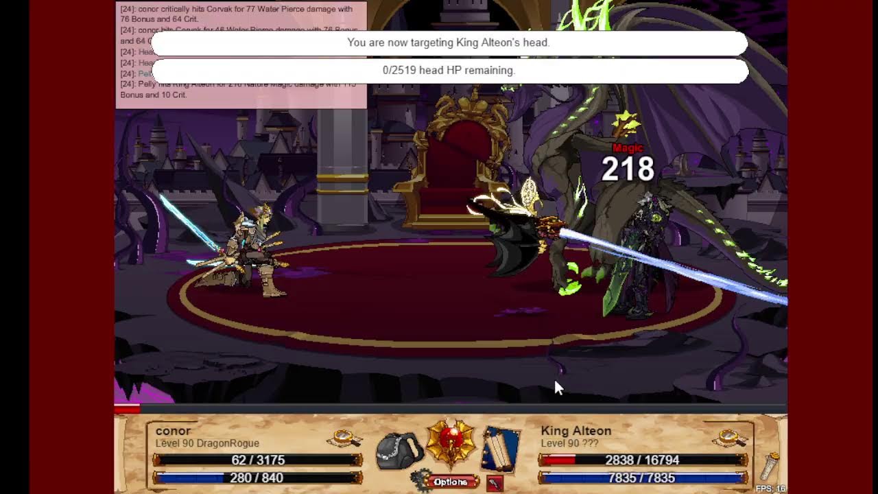 DragonFable | Impromptu DragonRogue v FK stream