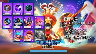 Heroes Strike Offline - UNLOCK ALL HERO & SKILL EPIC (NEW DATA) #MOD 3MB screenshot 5