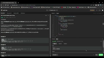 Leetcode-1991.Find the middle index in  array