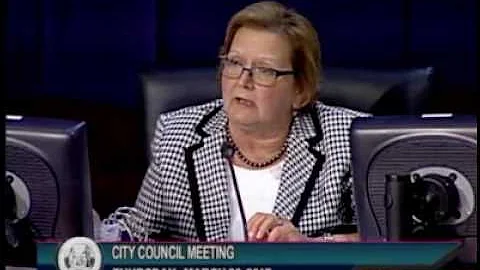 Councilwoman Susan Guidry on the ferry terminal project
