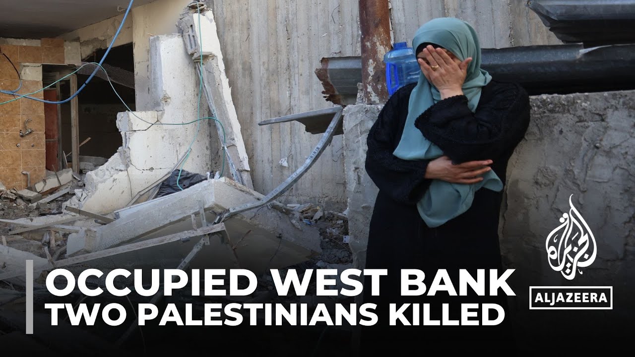 أقيمت جنازات لفلسطينيين قُتلوا في الضفة الغربية في أحدث غارة إسرائيلية
