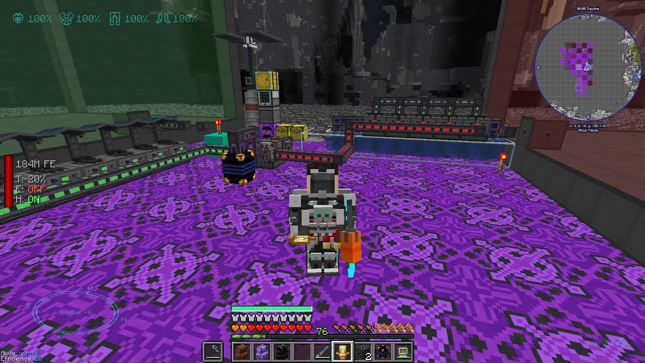 Minecraft All the Mods7 Episode163. Mekanism. Fusion Reactor. D-T Fuel