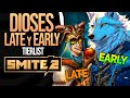 SMITE 2 | DIOSES DE EARLY y LATE en SMITE 2 | TIERLIST