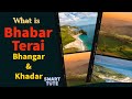 Bhabar terai bhangar and khadar  physical features of india  geography