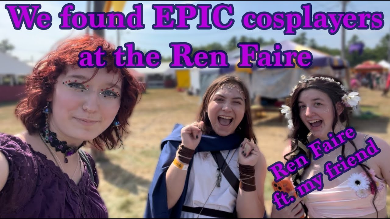 Renaissance Faire vlog (fit. discoyeti124 & my friend) #renfaire #epicthemusical