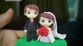 How to Make a Bride Cake Topper ° Wedding Topper