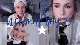 CHRISTMAS DAY GET READY WITH ME | VLOGMAS #23 | Amy Farquhar