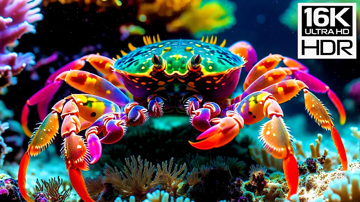 16K HDR Coral Reefs: A Peaceful Journey Through Vibrant Oceans & Calming Melodies