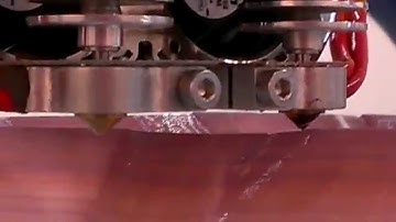 Large 3D printer 20 foot ErectorBot - Thin wall test .35 video 2