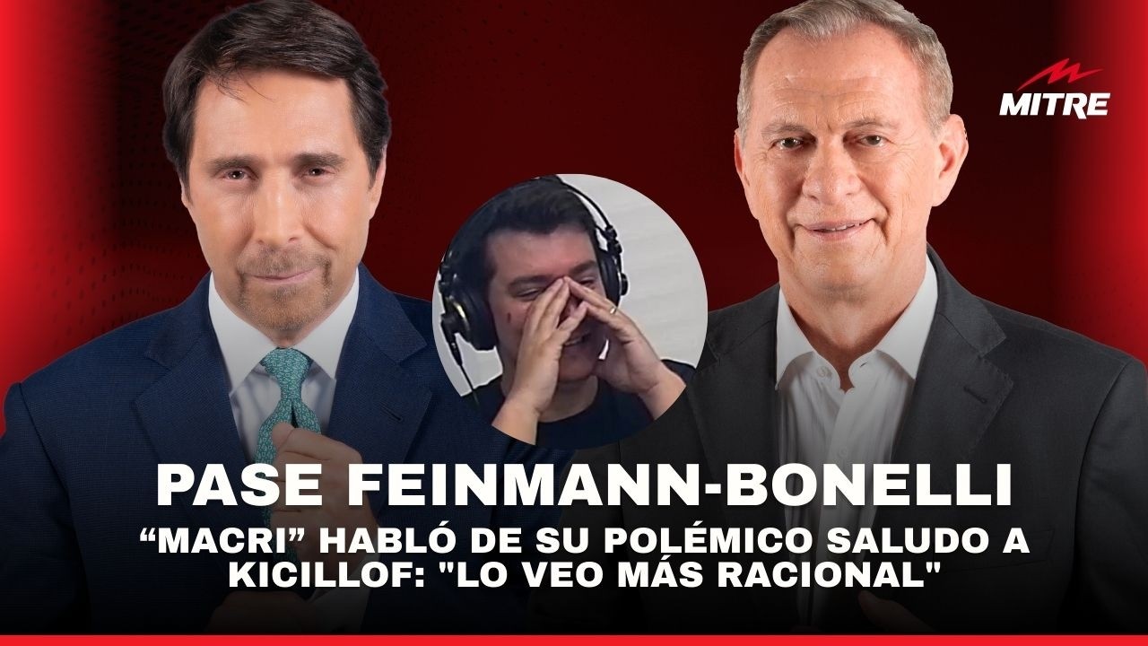 “Mauricio Macri” habló de su polémico saludo a Kicillof e hizo explotar de risa a Feinmann y Bonelli