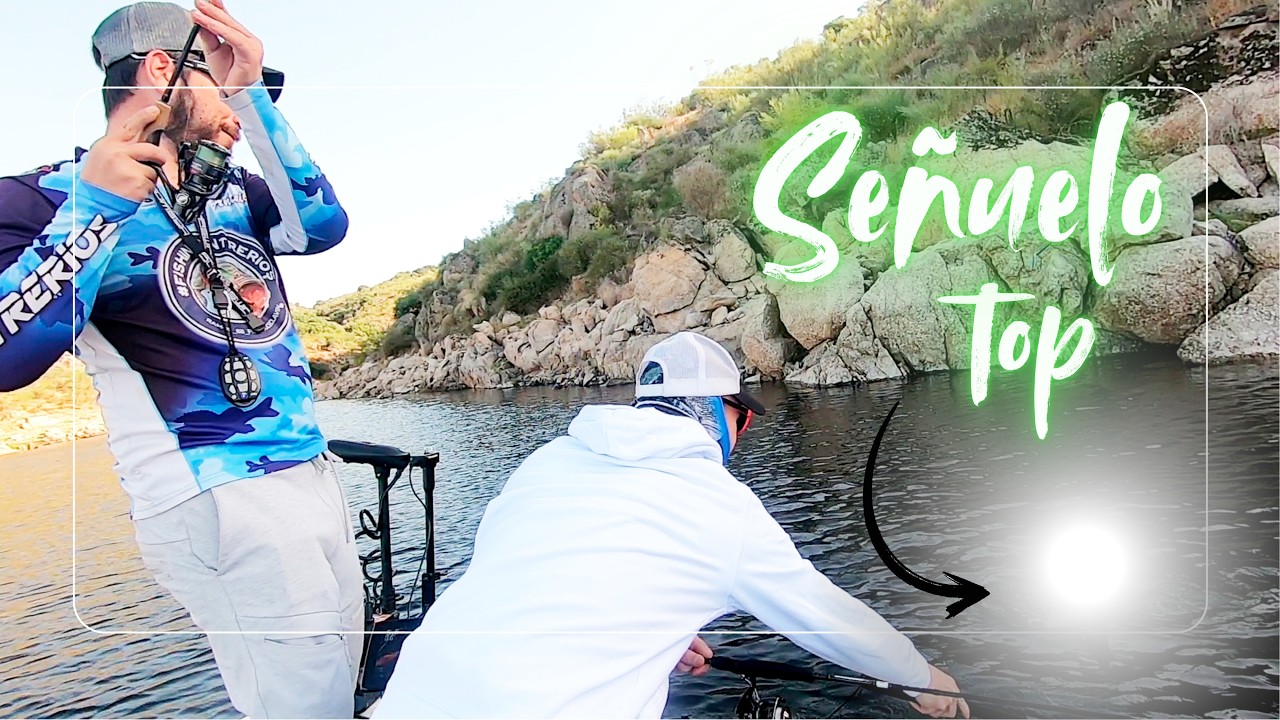 PESCAMOS en Alcántara buscando Black Bass de 2K