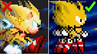 Sonic Mania 8 Bit ~ Sonic Mania Plus mods ~ Gameplay