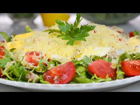 Яркий салат с рукколой и сыром для легкого Ужина. Простой рецепт салата с рукколой и помидорами Яркий салат с рукколой и сыром для легкого Ужина. Простой рецепт салата с рукколой и помидорами