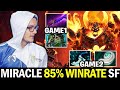 MIRACLE keep spamming Shadow Fiend - 85% Winrate in 1 Week Dota 2