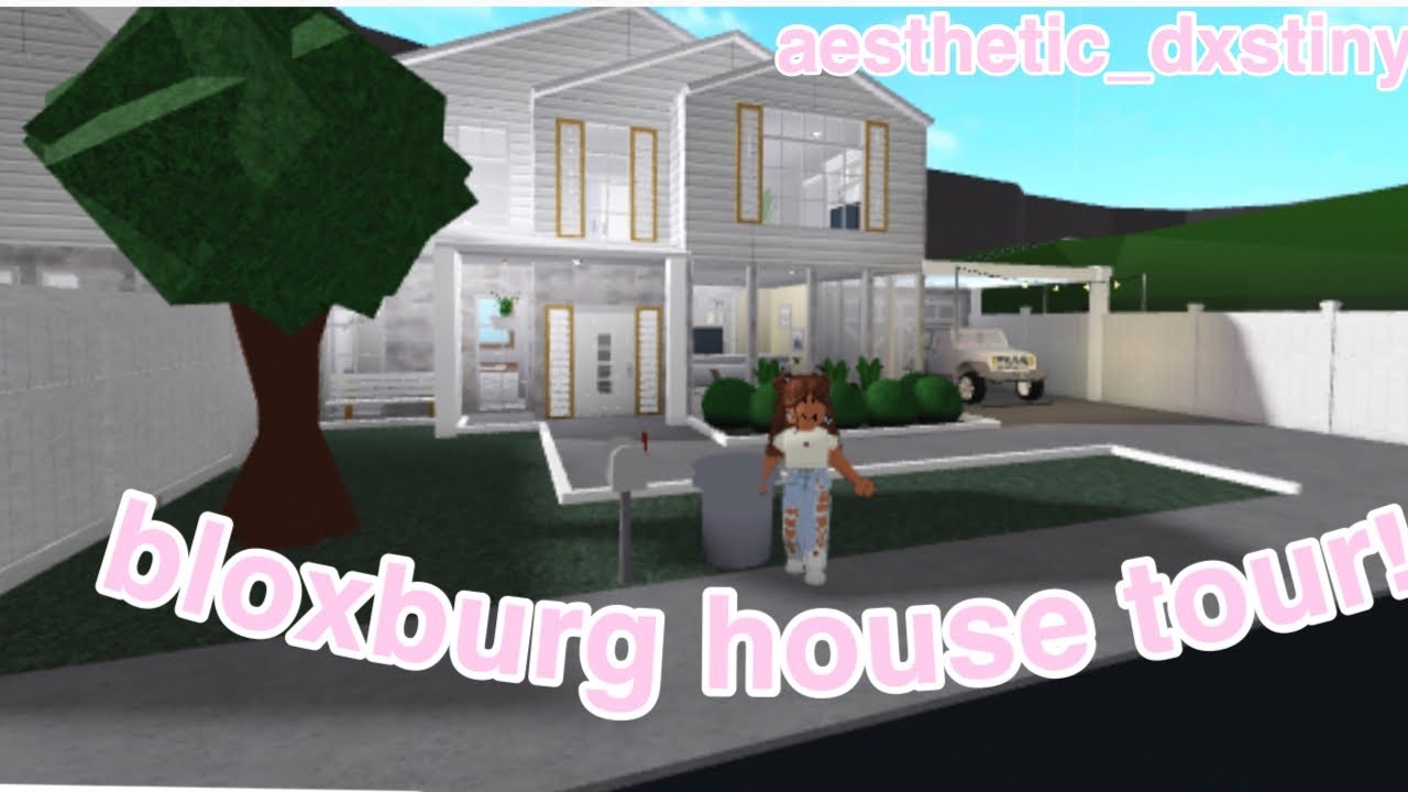 bloxburg house tour! first video YouTube