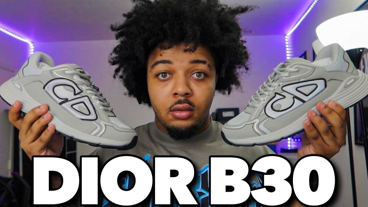 Dior B30 «Grey» ПОДРОБНЫЙ ОБЗОР + РАСПАКОВКА!🔥