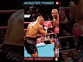 Evander Holyfield’s INSANE Power 🥶😱 | Brutal Boxing Moments #shorts #boxing #ko #mma