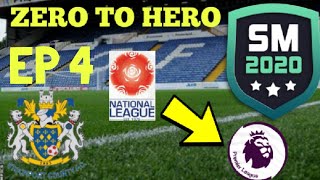 SM20 ZERO TO HERO CHALLENGE - STOCKPORT COUNTY RTG EP4 | SM20 Beta | Soccer Manager 2020