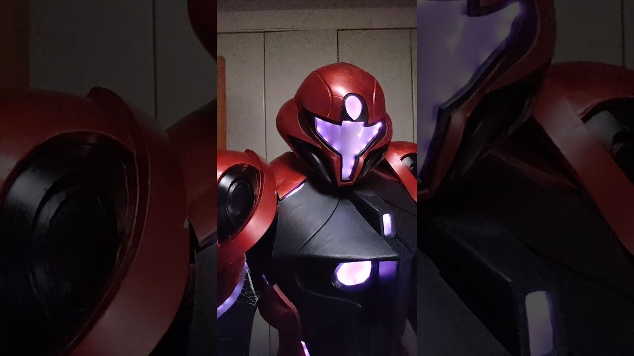 光る!鳴らない!DXサムスアーマー! Prime 4 Samus lighting #metroid #cosplay