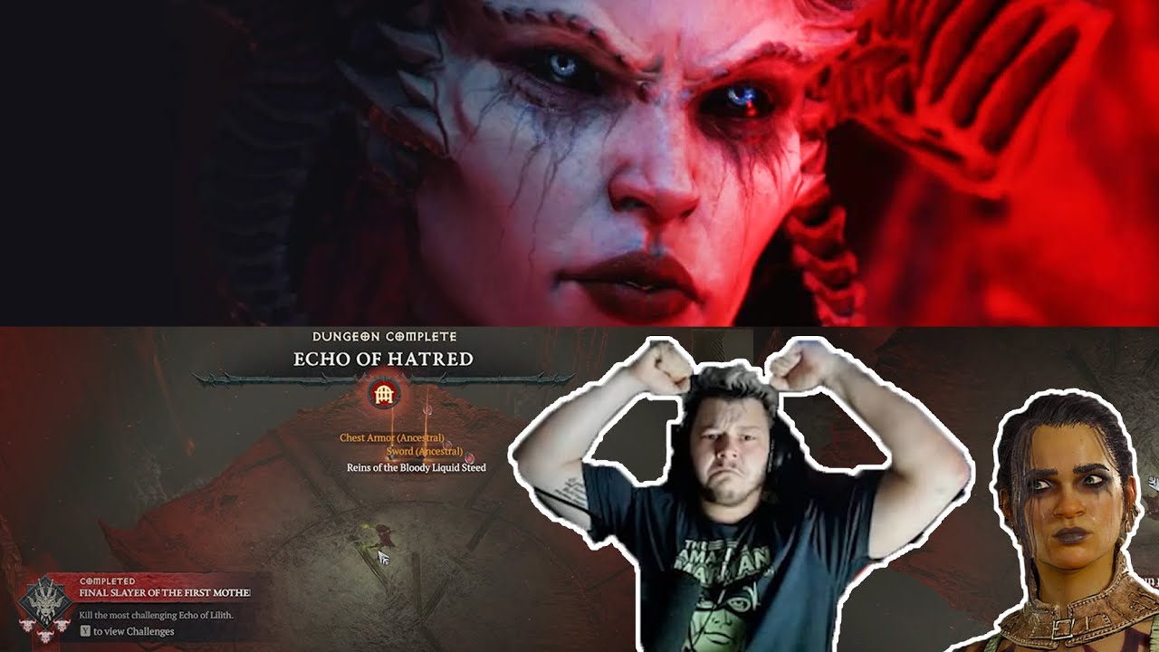 800 tries Uber Lilith kill !!! - World Top 10 Solo Rogue kill - Hardest boss of all time