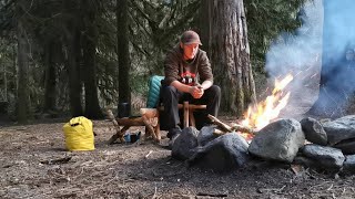 Bushcraft Projects Camping Trip - No cordage chair, Mini bench, Kuksa screenshot 4