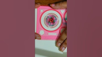 Amazing Spirograph Art 😍 #spirograph #satisfying #asmr #ytshorts #trending #art #drawing #shorts