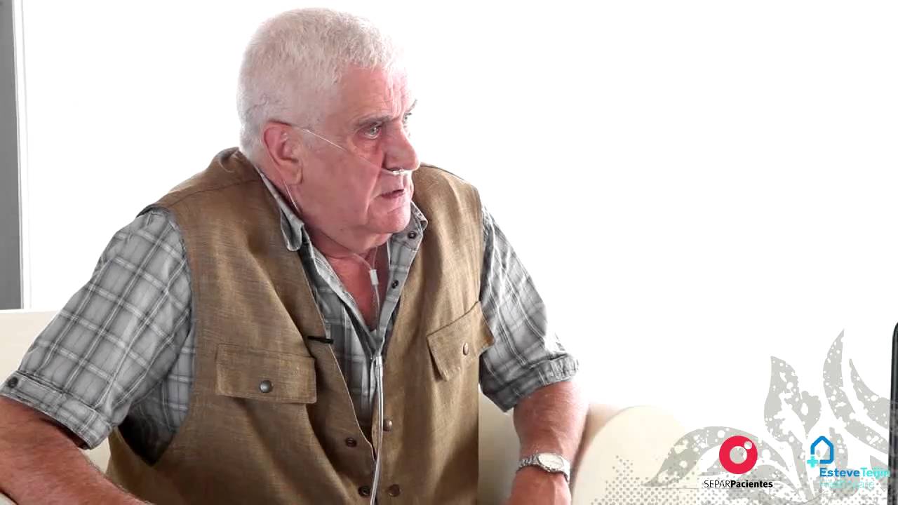 Dra. Isabel Otero y Antonio Roca, paciente con enfisema pulmonar - YouTube