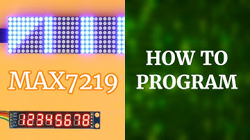 Program guide: How to control MAX7219 displays with a PIC16F1455 microcontroller