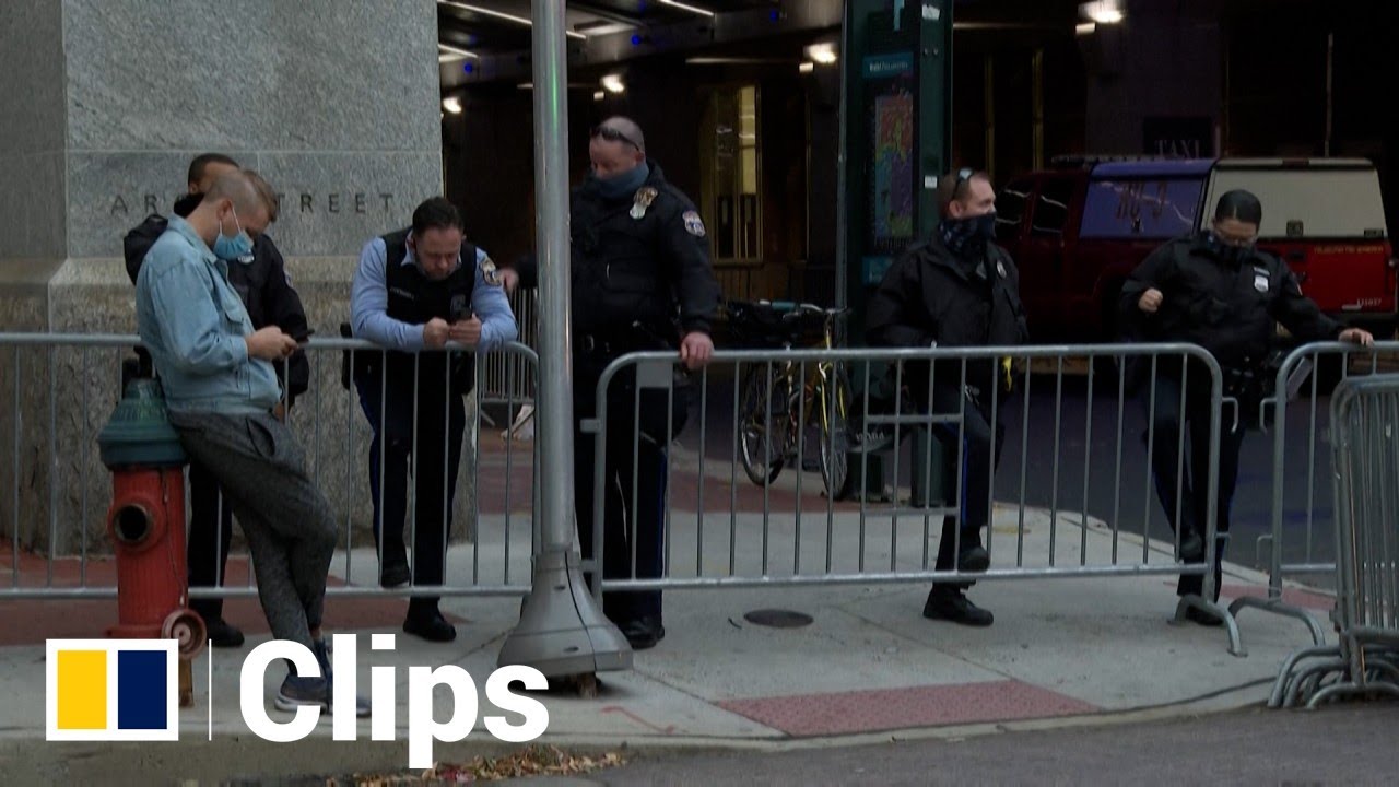 Philadelphia counts mail-in ballots under heavy security the day after US elections