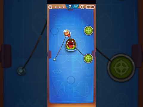 Shooting the candy Level 24 |Catch the falling| [Cut the rope] #shorts #gaming