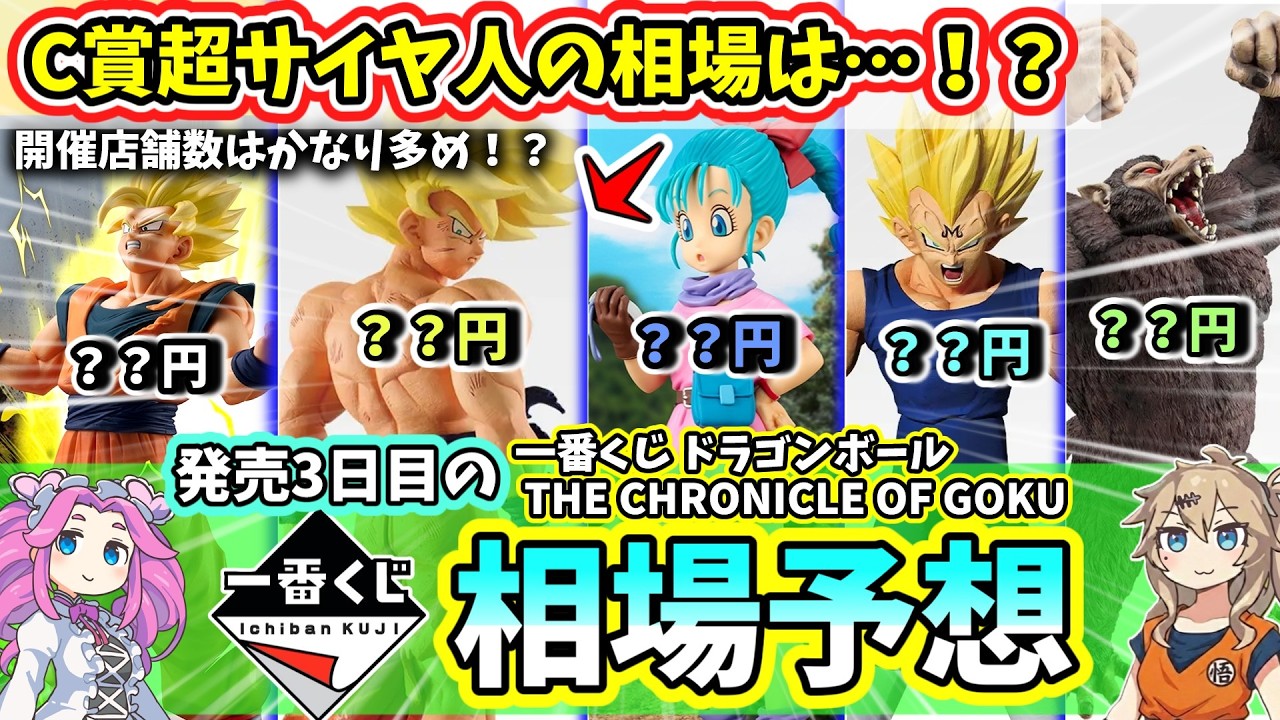相場予想】一番くじ ドラゴンボール THE CHRONICLE OF GOKU フィギュア