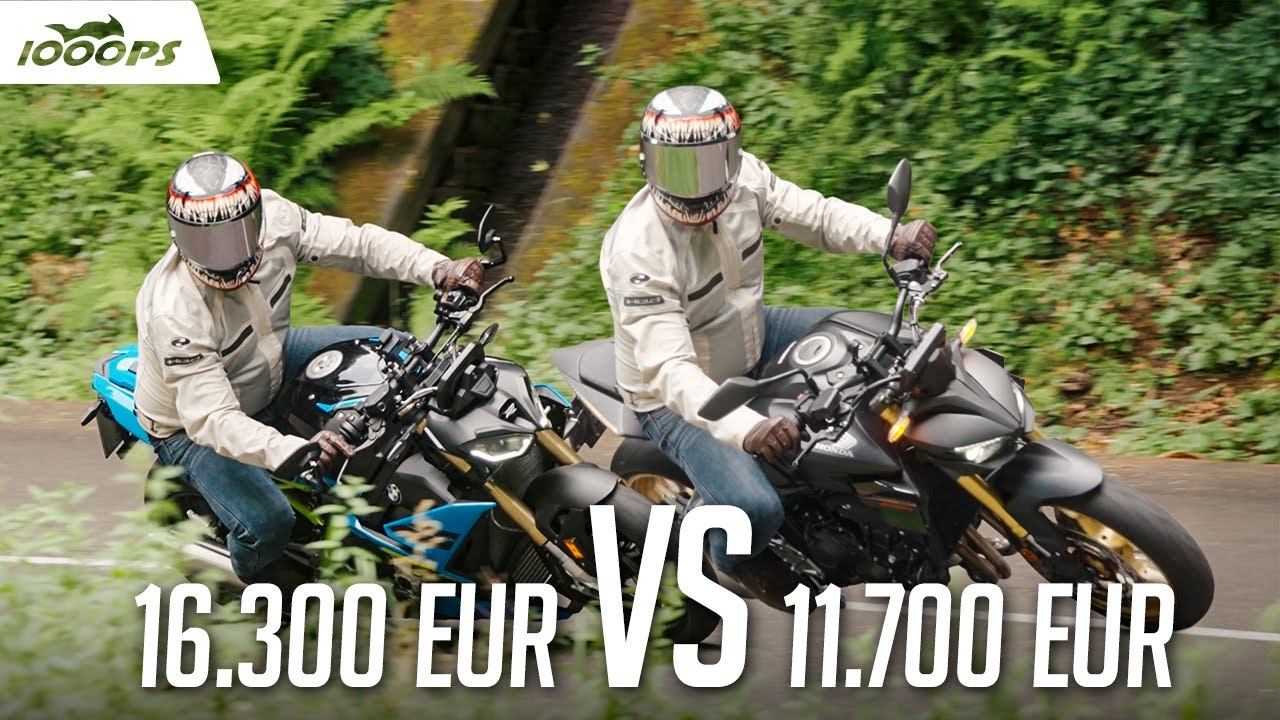 Preisbrecher gegen Platzhirsch - Honda CB1000 Hornet SP vs. BMW S 1000 R Vergleichstest