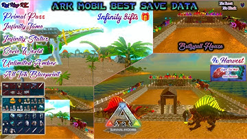 Ark Mobile:- Awesome Eerie World Save Data 🔥 All Ark Types & Skins 🔥 Inf Taming Slots 🔥 Inf Amber