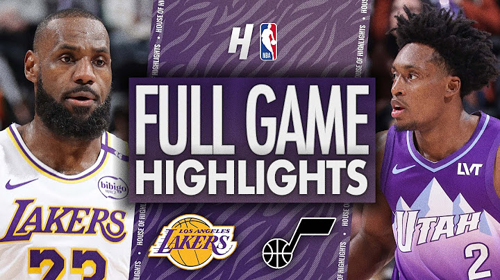 Los Angeles Lakers vs Utah Jazz - Full Game Highlights | December 1, 2024 | 2024-25 NBA Season